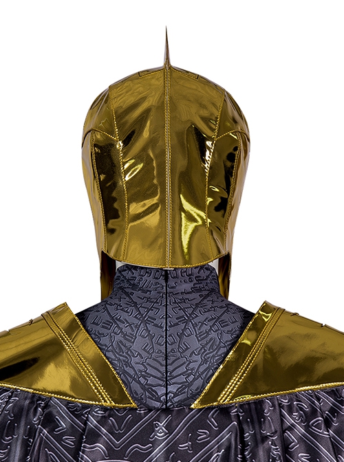 Black Adam Halloween Cosplay Doctor Fate Accessories Golden Headcover