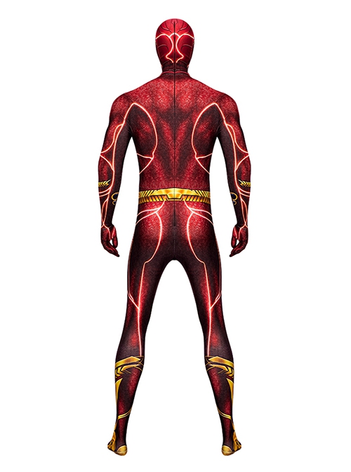 Flashpoint The Flash Halloween Cosplay Barry Allen Movie Version Costume Full Set