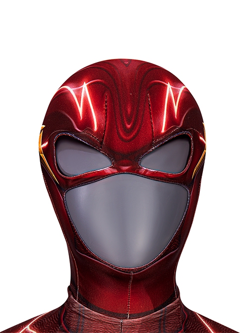 Flashpoint The Flash Halloween Cosplay Barry Allen Movie Version Accessories Headcover