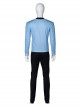 Star Trek Halloween Cosplay Blue Uniform Costume Male Set