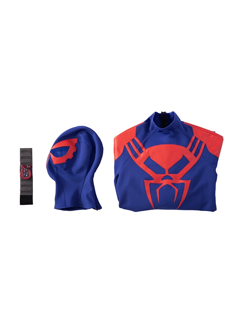 Spider-Man Across The Spider-Verse Part One Halloween Cosplay Spider-Man 2099 Miguel O'Hara Costume Set