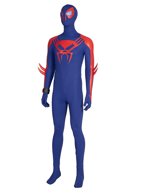 Spider-Man Across The Spider-Verse Part One Halloween Cosplay Spider-Man 2099 Miguel O'Hara Costume Set