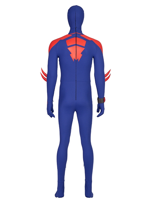 Spider-Man Across The Spider-Verse Part One Halloween Cosplay Spider-Man 2099 Miguel O'Hara Costume Set