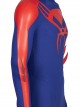 Spider-Man Across The Spider-Verse Part One Halloween Cosplay Spider-Man 2099 Miguel O'Hara Costume Blue Bodysuit