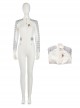 TV Drama Star Trek Strange New Worlds Season 1 Halloween Cosplay Sick Crew Member Costume White Bodysuit