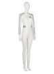 TV Drama Star Trek Strange New Worlds Season 1 Halloween Cosplay Sick Crew Member Costume White Bodysuit