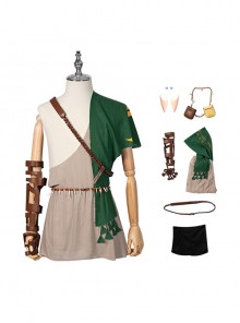 Game The Legend Of Zelda Breath Of The Wild 2 Halloween Cosplay Link Costume Set