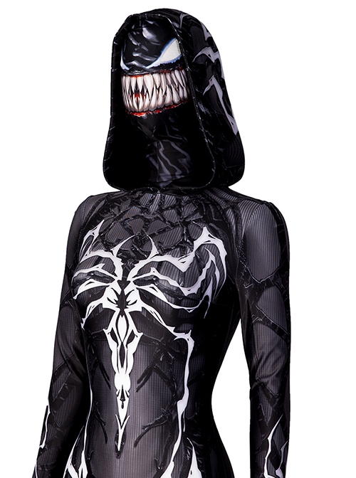 Spider-Man Into The Spider-Verse Halloween Cosplay Queen Of The Dark Spider-Gwen Costume Set