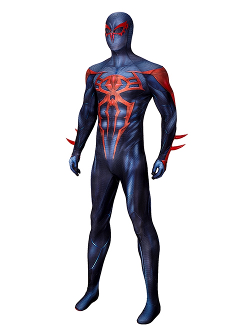 Comics Spider-Man 2099V2 Halloween Cosplay Miguel O'Hara Battle Suit Costume Set