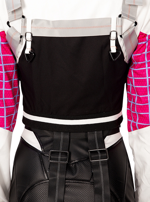 Spider-Man Into The Spider-Verse Halloween Cosplay Spider-Gwen Derivative Design Costume Set