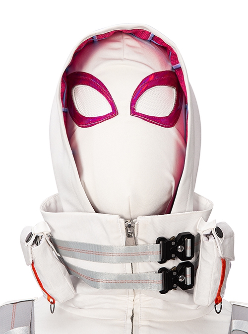 Spider-Man Into The Spider-Verse Halloween Cosplay Spider-Gwen Derivative Design Costume Set