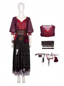 Reality TV Show Critical Role Halloween Cosplay Laudna Costume Set