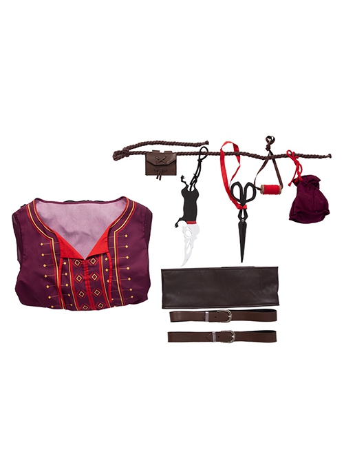 Reality TV Show Critical Role Halloween Cosplay Laudna Costume Set