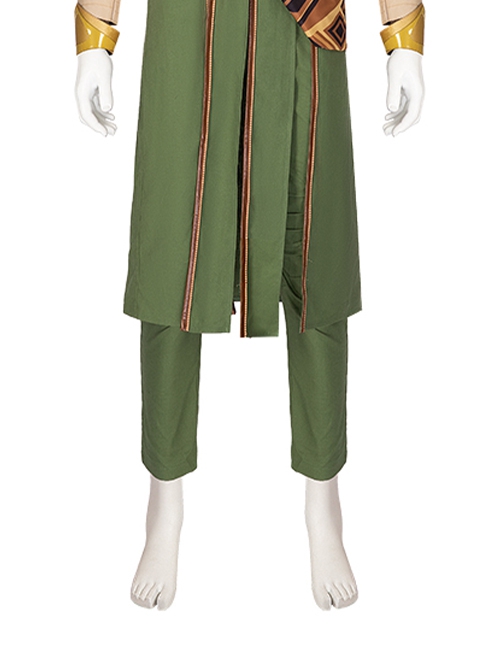 Doctor Strange In The Multiverse Of Madness Halloween Cosplay Baron Karl Mordo Costume Green Trousers