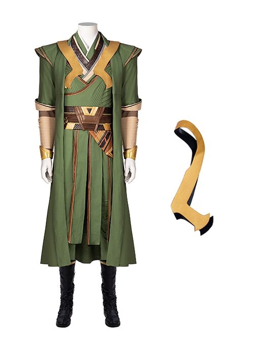 Doctor Strange In The Multiverse Of Madness Halloween Cosplay Baron Karl Mordo Accessories Golden Shoulder Strap