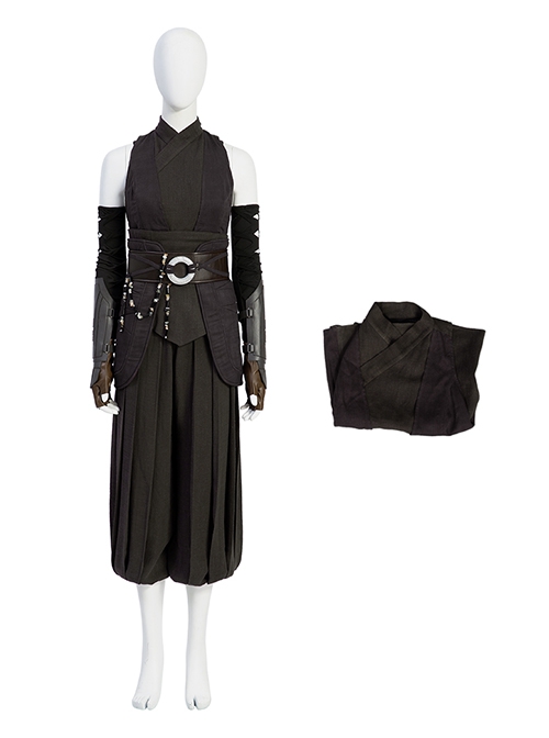 Star Wars The Mandalorian Halloween Cosplay Ahsoka Tano Optimized Version Costume Splicing Outer Vest