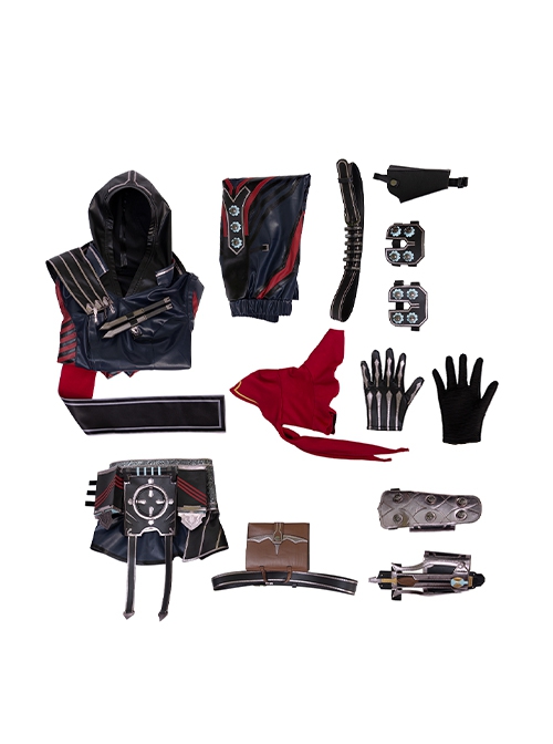 Game Apex Legends S13 Halloween Cosplay Wraith Outfit Costume Set