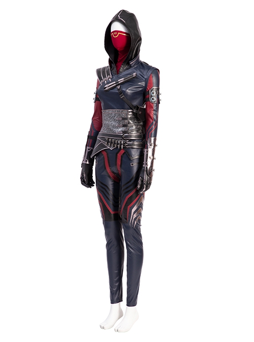 Game Apex Legends S13 Halloween Cosplay Wraith Outfit Costume Set