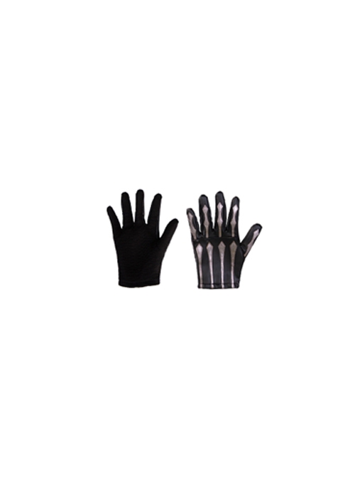 Game Apex Legends S13 Halloween Cosplay Wraith Outfit Accessories Black Gloves