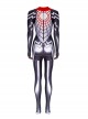 TV Drama Silk Halloween Cosplay Cindy Moon Battle Suit Costume Printing Bodysuit