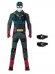 TV Drama The Boys Season 3 Soldier Boy Battle Suit Accessories Black Knee Guards