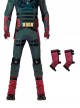 TV Drama The Boys Season 3 Soldier Boy Battle Suit Accessories Red Leg Guards