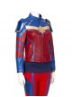 TV Drama Ms Marvel Halloween Cosplay Kamala Khan Battle Suit Costume Jacket And Shoulder Guards