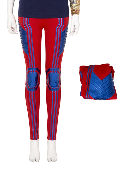 TV Drama Ms Marvel Halloween Cosplay Kamala Khan Battle Suit Cosplay Costume Trousers