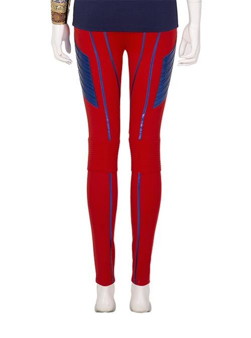 TV Drama Ms Marvel Halloween Cosplay Kamala Khan Battle Suit Cosplay Costume Trousers