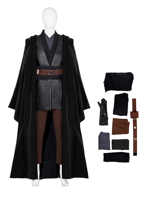 TV Drama Obi-Wan Kenobi Halloween Cosplay Anakin Skywalker Outfit Costume Set