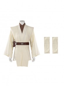 Star Wars Halloween Cosplay Obi-Wan Kenobi Beige Suit Affordable Edition Accessories Beige Shoulder Straps