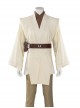 Star Wars Halloween Cosplay Obi-Wan Kenobi Beige Suit Affordable Edition Accessories Beige Shoulder Straps