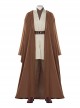 Star Wars Halloween Cosplay Obi-Wan Kenobi Beige Suit Affordable Edition Accessories Beige Cloth Girdle