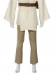 Star Wars Halloween Cosplay Obi-Wan Kenobi Beige Suit Affordable Edition Costume Khaki Trousers