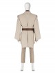 Star Wars Halloween Cosplay Obi-Wan Kenobi Beige Suit Costume Set