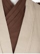 Star Wars Halloween Cosplay Obi-Wan Kenobi Beige Suit Costume Beige Outerwear