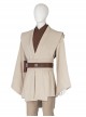 Star Wars Halloween Cosplay Obi-Wan Kenobi Beige Suit Accessories Beige Shoulder Straps