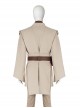 Star Wars Halloween Cosplay Obi-Wan Kenobi Beige Suit Accessories Beige Shoulder Straps