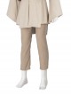 Star Wars Halloween Cosplay Obi-Wan Kenobi Beige Suit Costume Beige Trousers