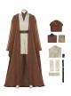 Movie Star Wars Halloween Cosplay Obi-Wan Kenobi Parity Version Costume Set Without Boots