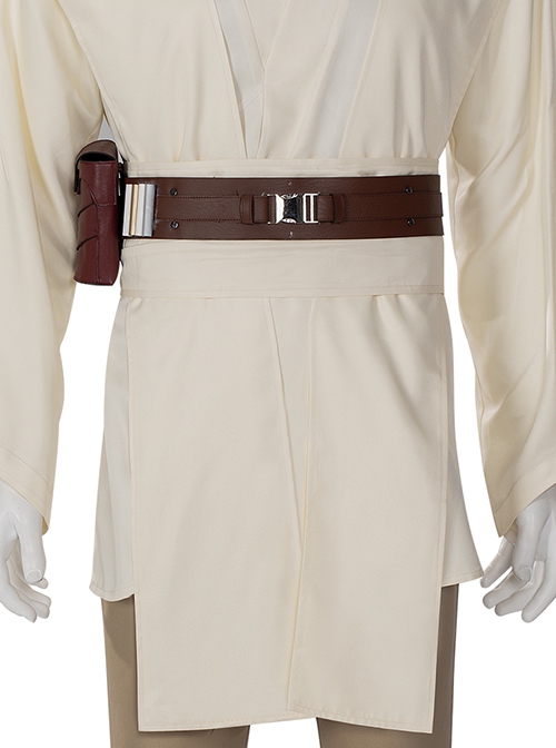 Movie Star Wars Halloween Cosplay Obi-Wan Kenobi Parity Version Costume Set Without Boots