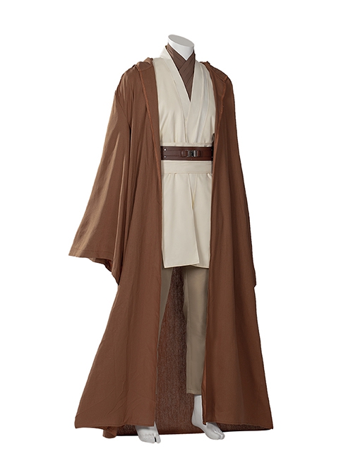 Movie Star Wars Halloween Cosplay Obi-Wan Kenobi Parity Version Costume Set Without Boots