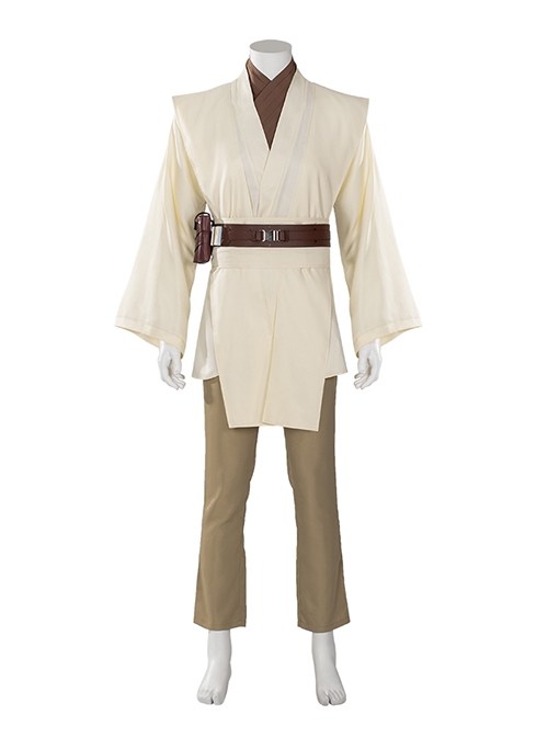 Movie Star Wars Halloween Cosplay Obi-Wan Kenobi Parity Version Costume Set Without Boots