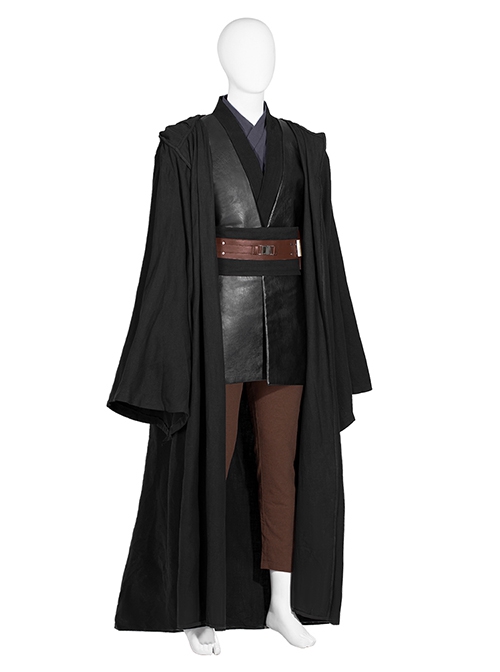 Movie Star Wars Halloween Cosplay Anakin Skywalker Costume Set Without Boots