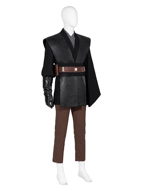 Movie Star Wars Halloween Cosplay Anakin Skywalker Costume Set Without Boots