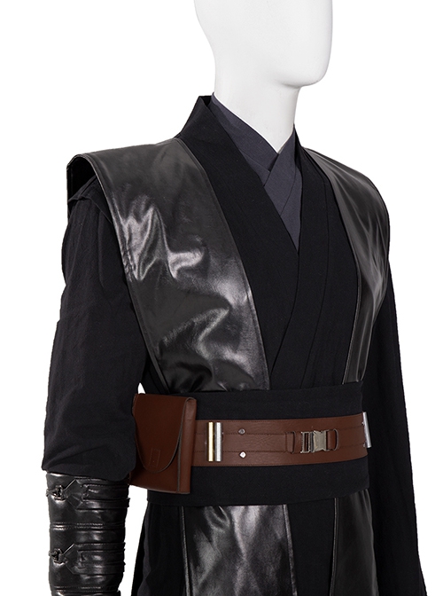 Movie Star Wars Halloween Cosplay Anakin Skywalker Costume Set Without Boots