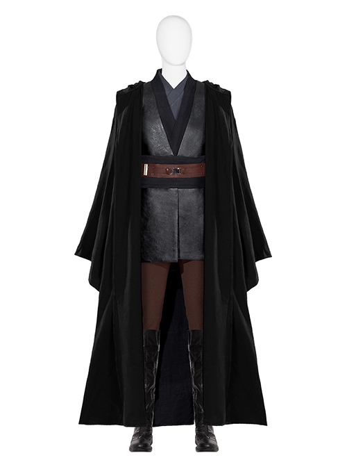 Movie Star Wars Halloween Cosplay Anakin Skywalker Accessories Black Boots