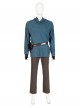 TV Drama Halloween Cosplay Obi-Wan Kenobi Blue Suit Costume Set