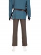 TV Drama Halloween Cosplay Obi-Wan Kenobi Blue Suit Costume Brown Trousers