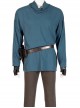 TV Drama Halloween Cosplay Obi-Wan Kenobi Blue Suit Accessories Brown Belt